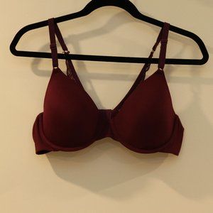 3 Warner's bras (all 3) burgundy, black, biege 38B